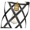 Z-Lite Malcalester 1 Light Flush Mount, Matte Black & Olde Brass 481F1-MB-OBR - alternate 7